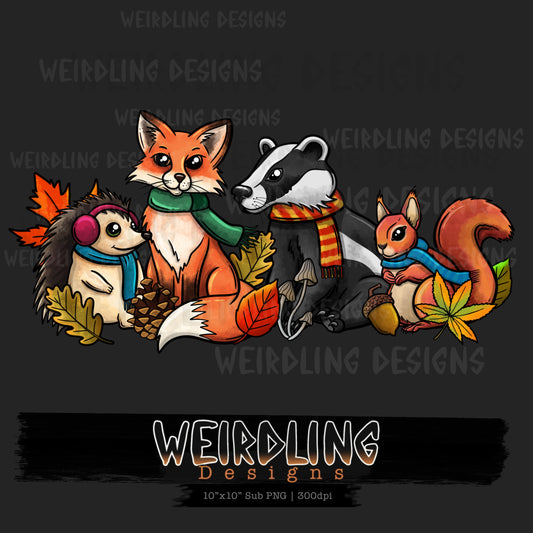 Woodland Friends - Non-Exclusive PNG Subs