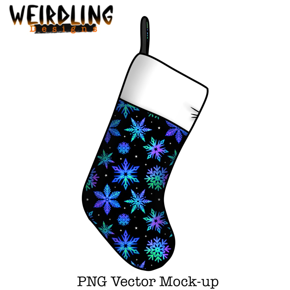 Stocking - Vector Mockup