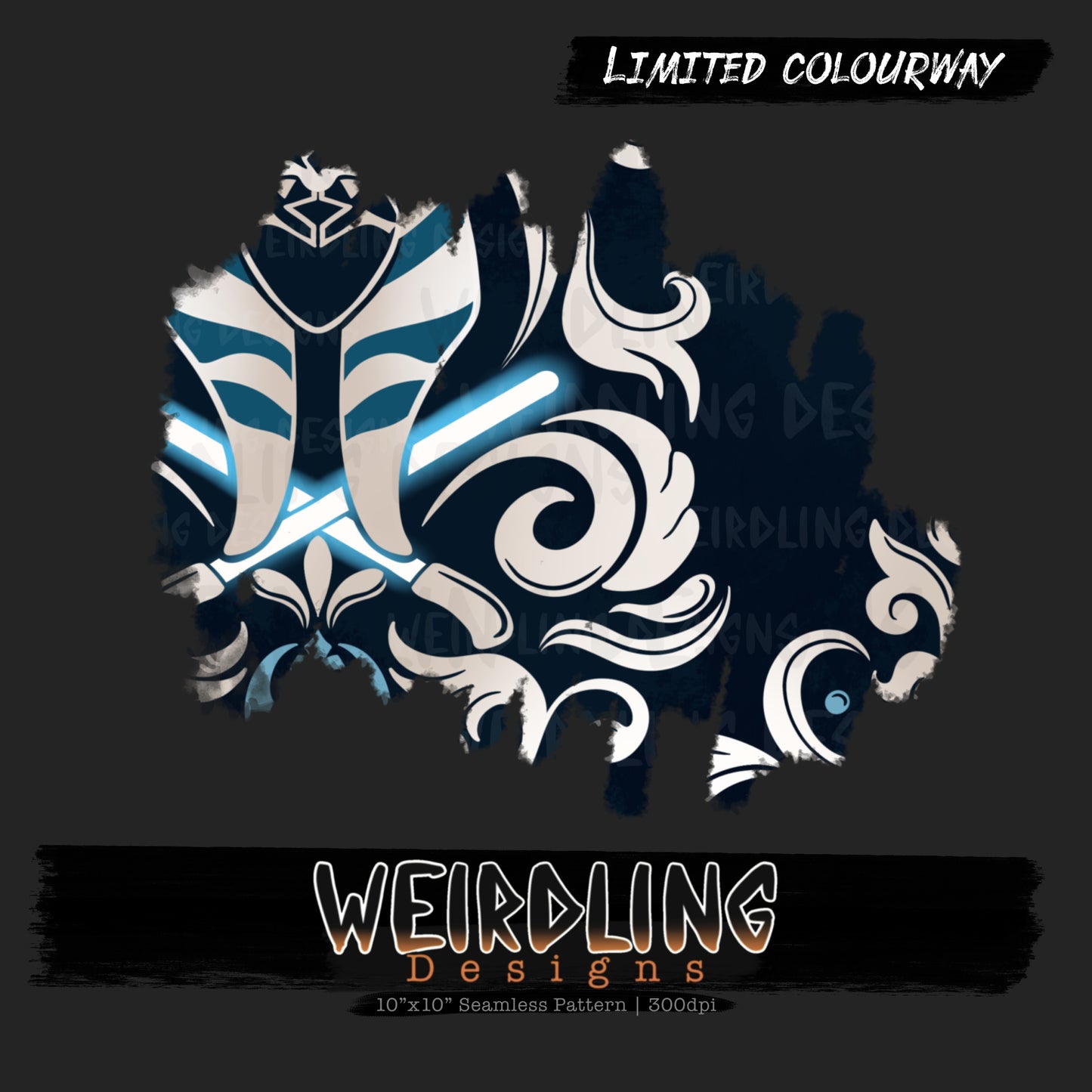 Tano Damask - Limited Seamless Design - 4 Colourways