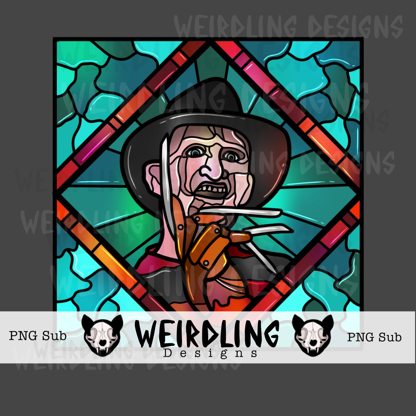 Slasher Glass - Non-exclusive PNG subs