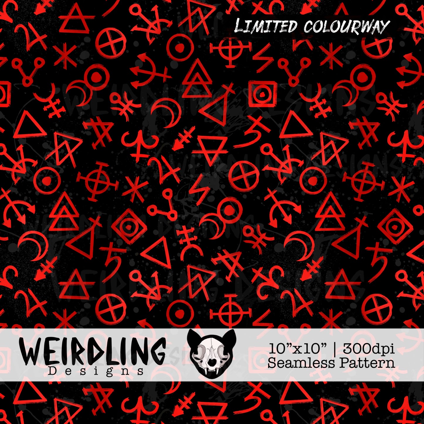 Alchemical - Limited Seamless Design - Multiple Colourways