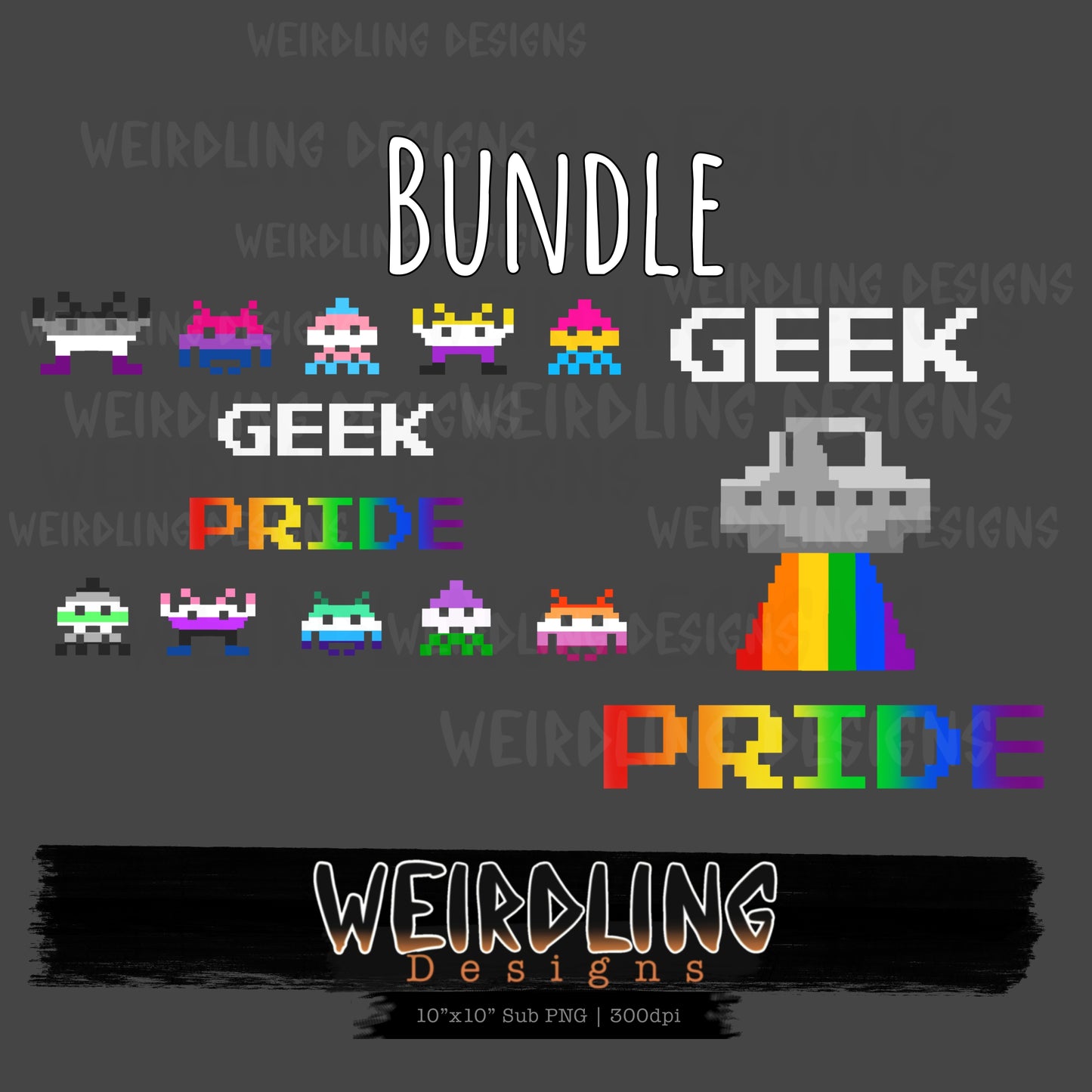 Geek Pride - Non-exclusive PNG Sub