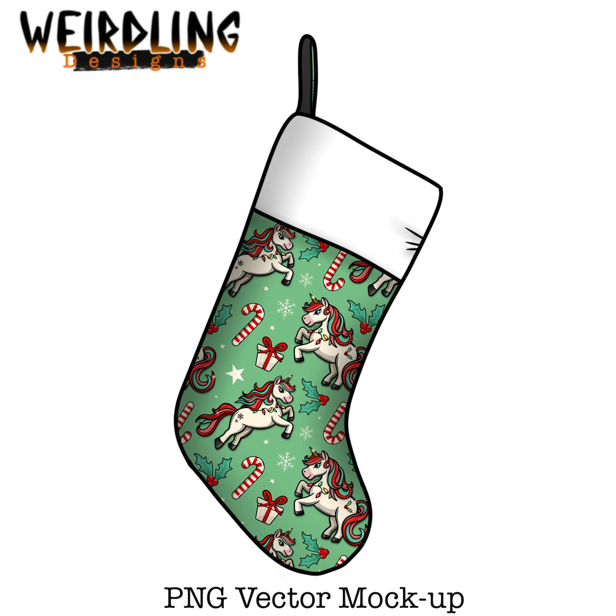 Stocking - Vector Mockup