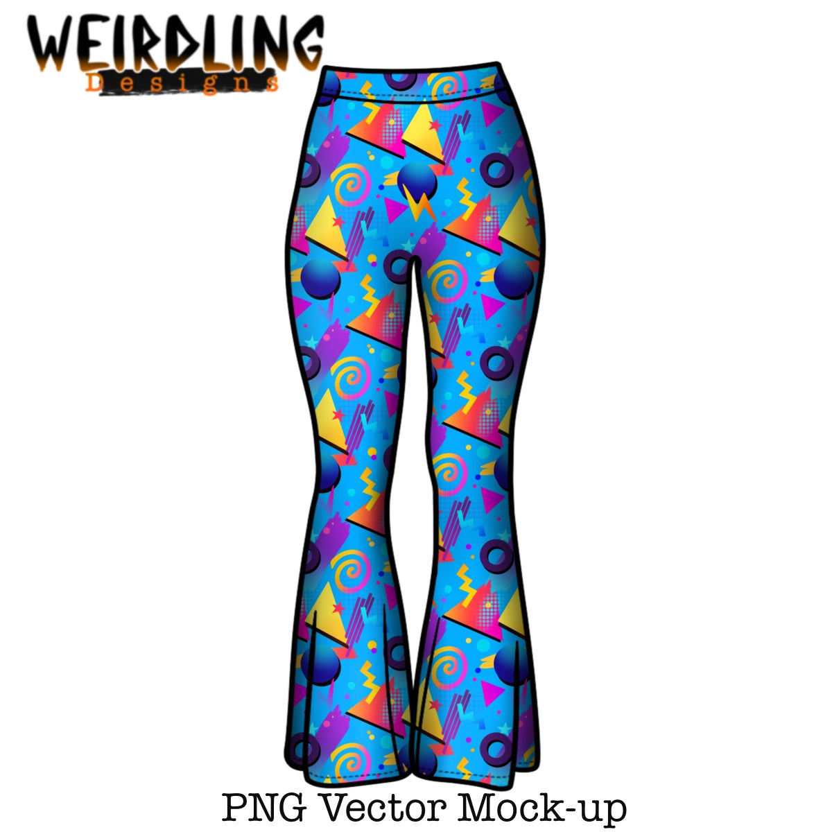 Adult Flares - Vector Mockup