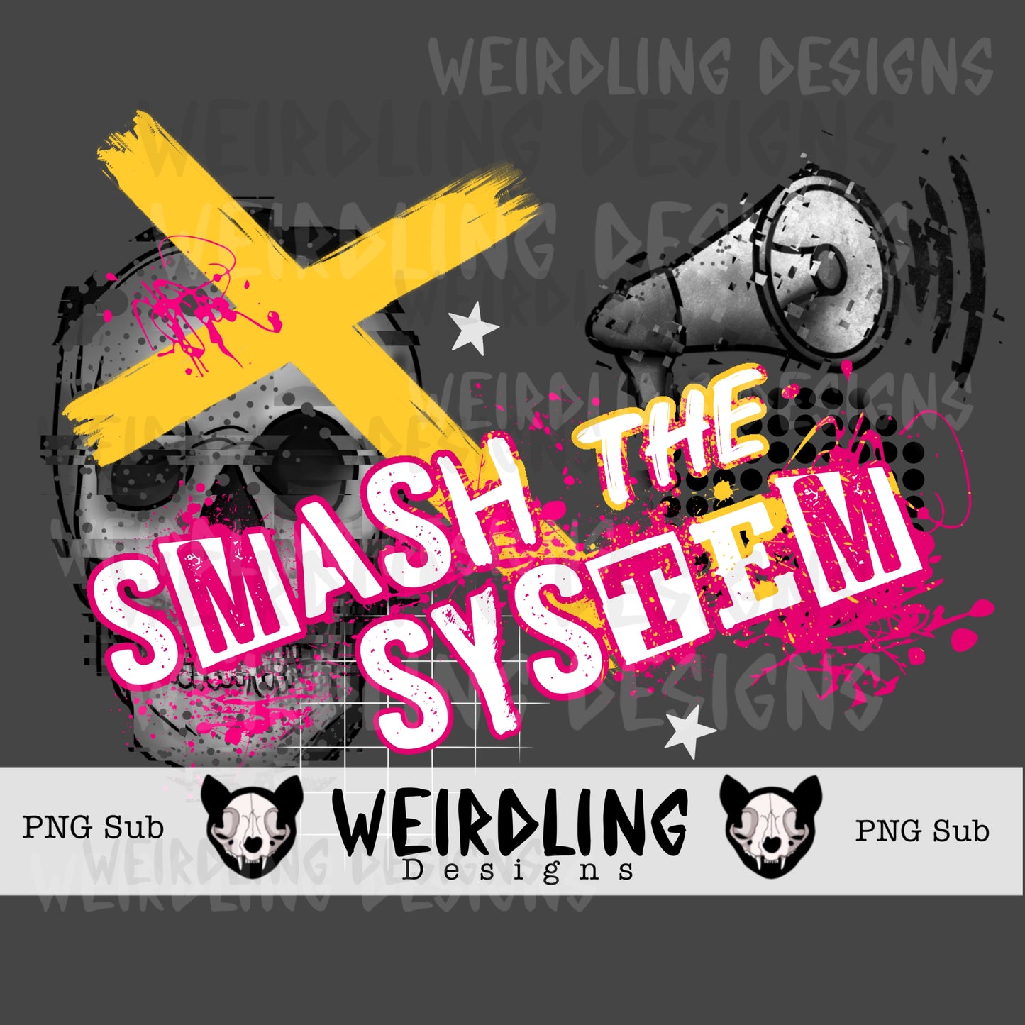 Smash The System - Non-exclusive PNG sub
