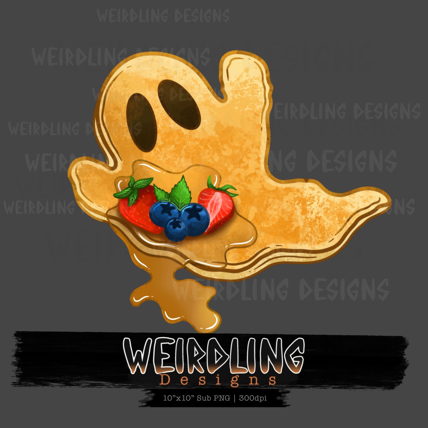 Boo-Berry Pancakes - Non-exclusive Sub PNG