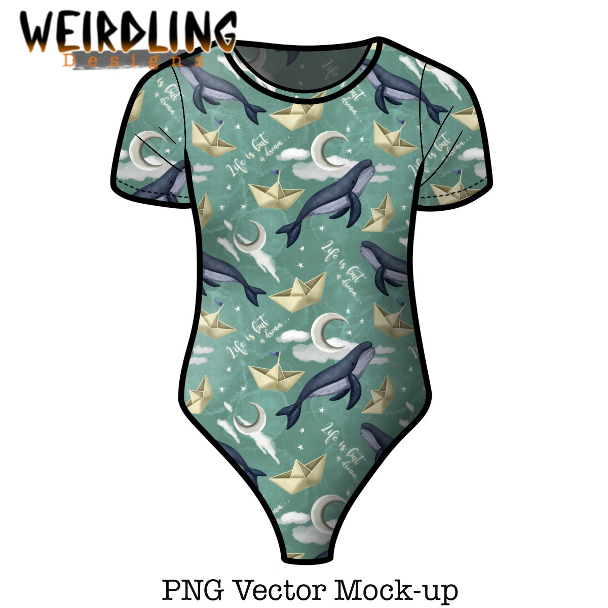 Bodysuit - Vector Mockup