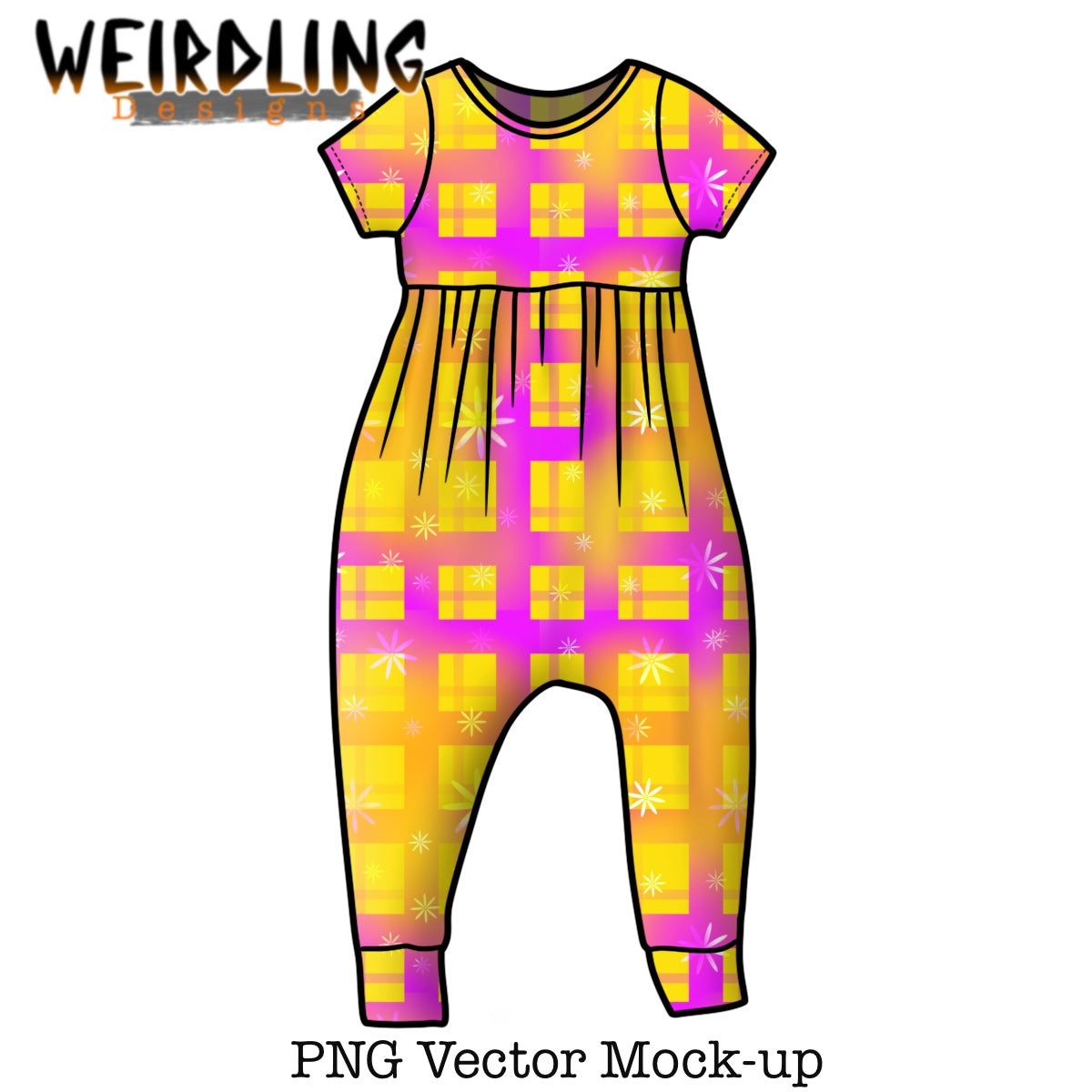 Napa Romper - Vector Mockup