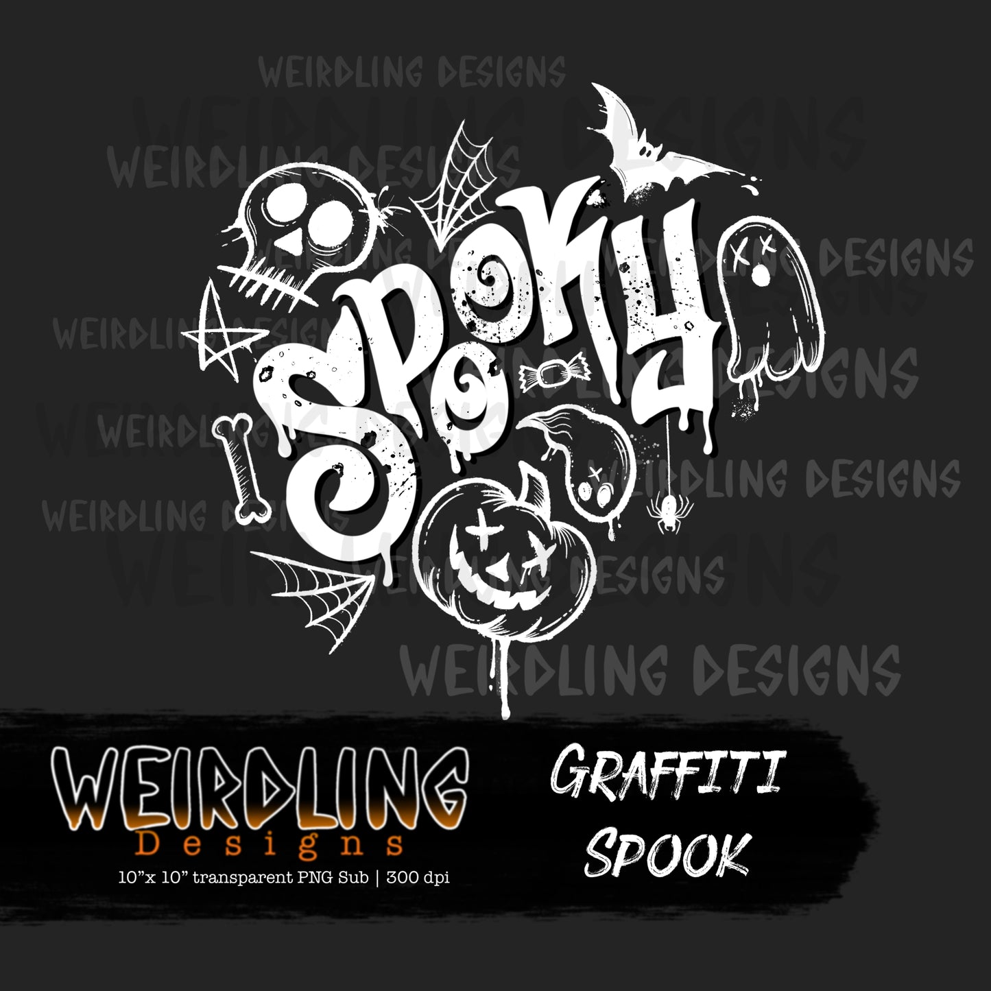 Graffiti Spook - Non-Exclusive Sub PNG