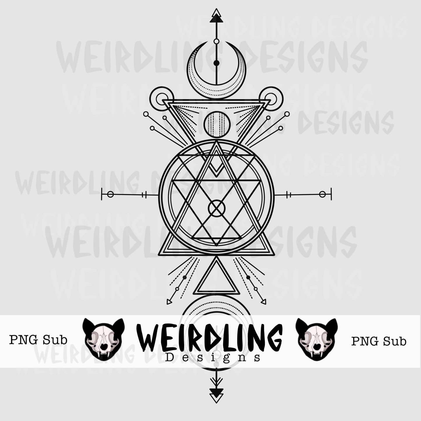 Sacred Geometry - Non-exclusive Sub PNG