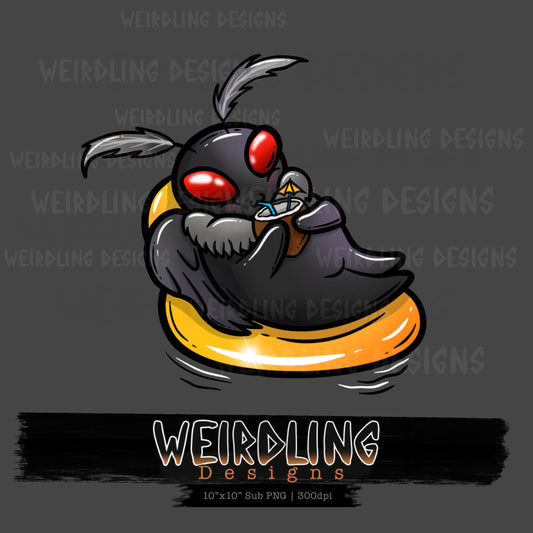 Poolside Cryptids - Non-Exclusive PNG Sub