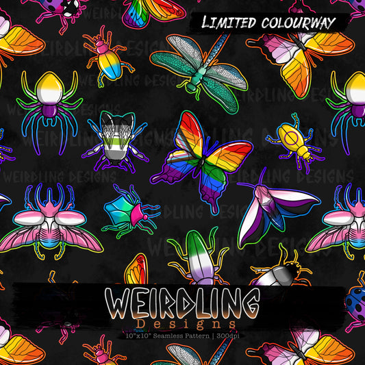 Pride Bugs - Limited Seamless Design- 6 Colourways
