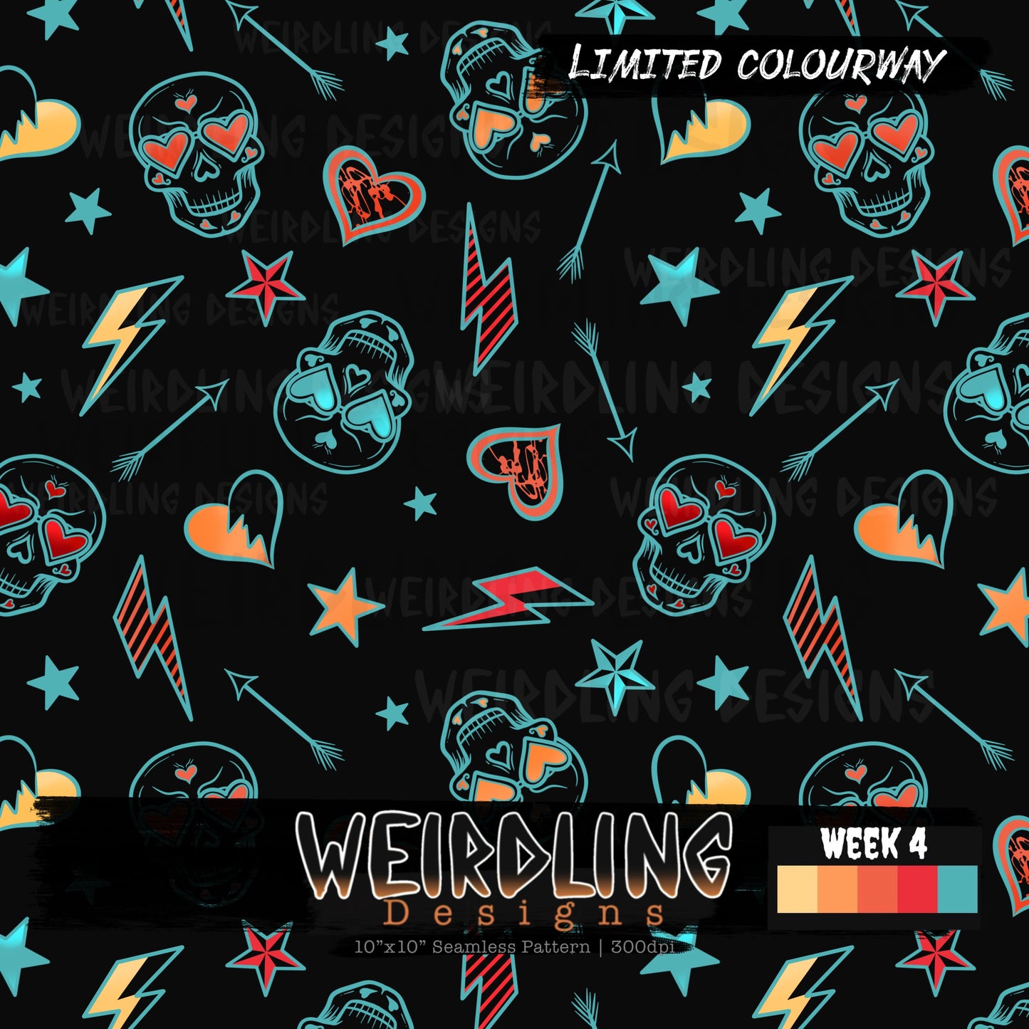 Skulentines - Limited Design - 5 Colourways