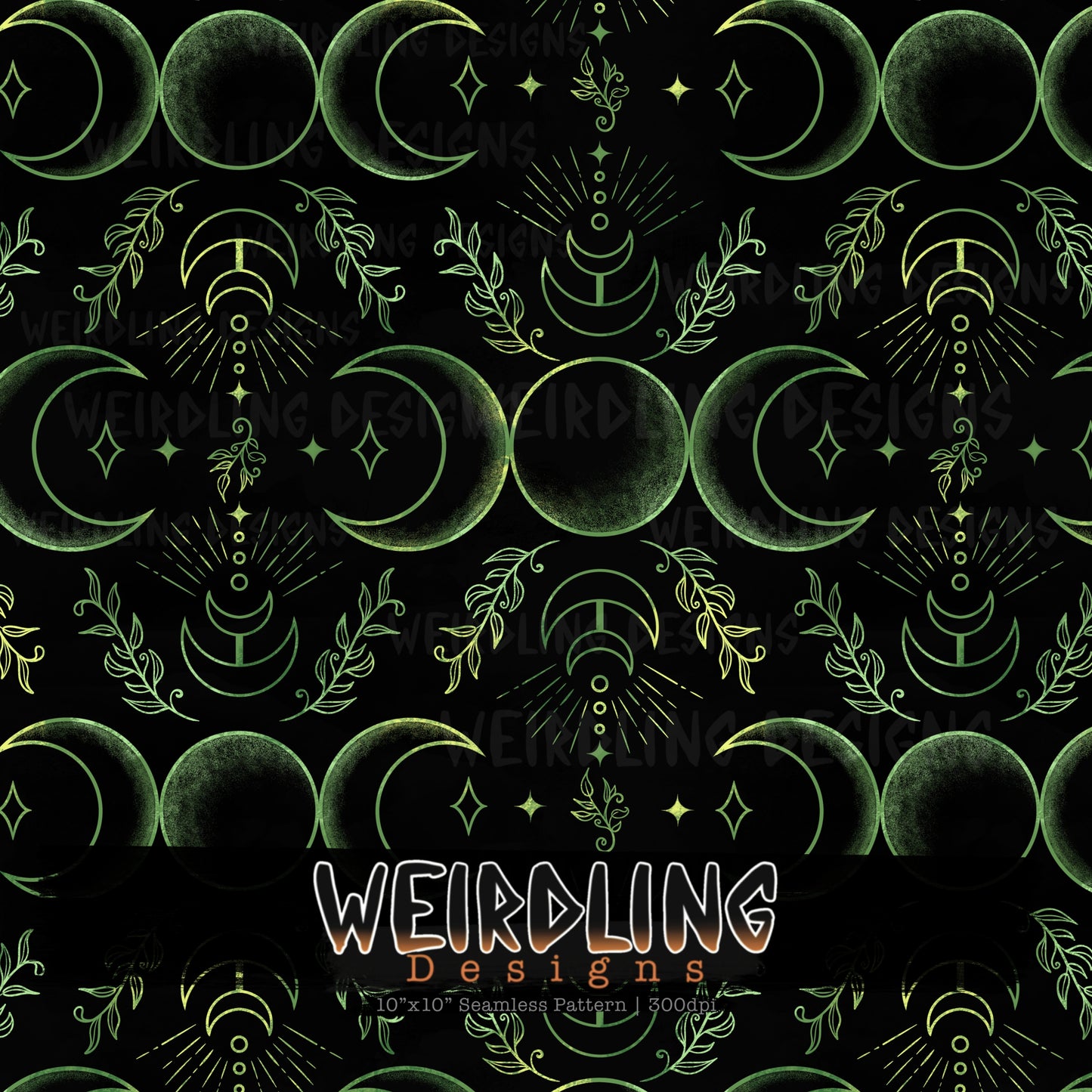 Forest Moon - Limited Seamless Design - 5 Colourways