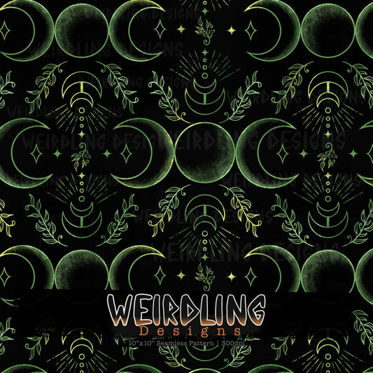 Forest Moon - Limited Seamless Design - 5 Colourways