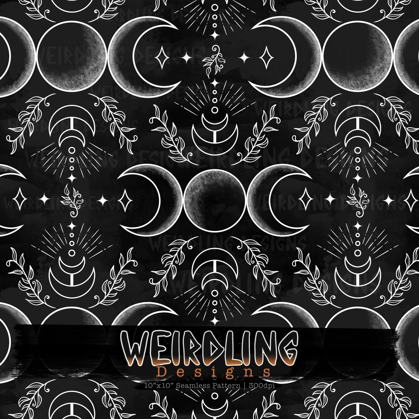 Forest Moon - Limited Seamless Design - 5 Colourways