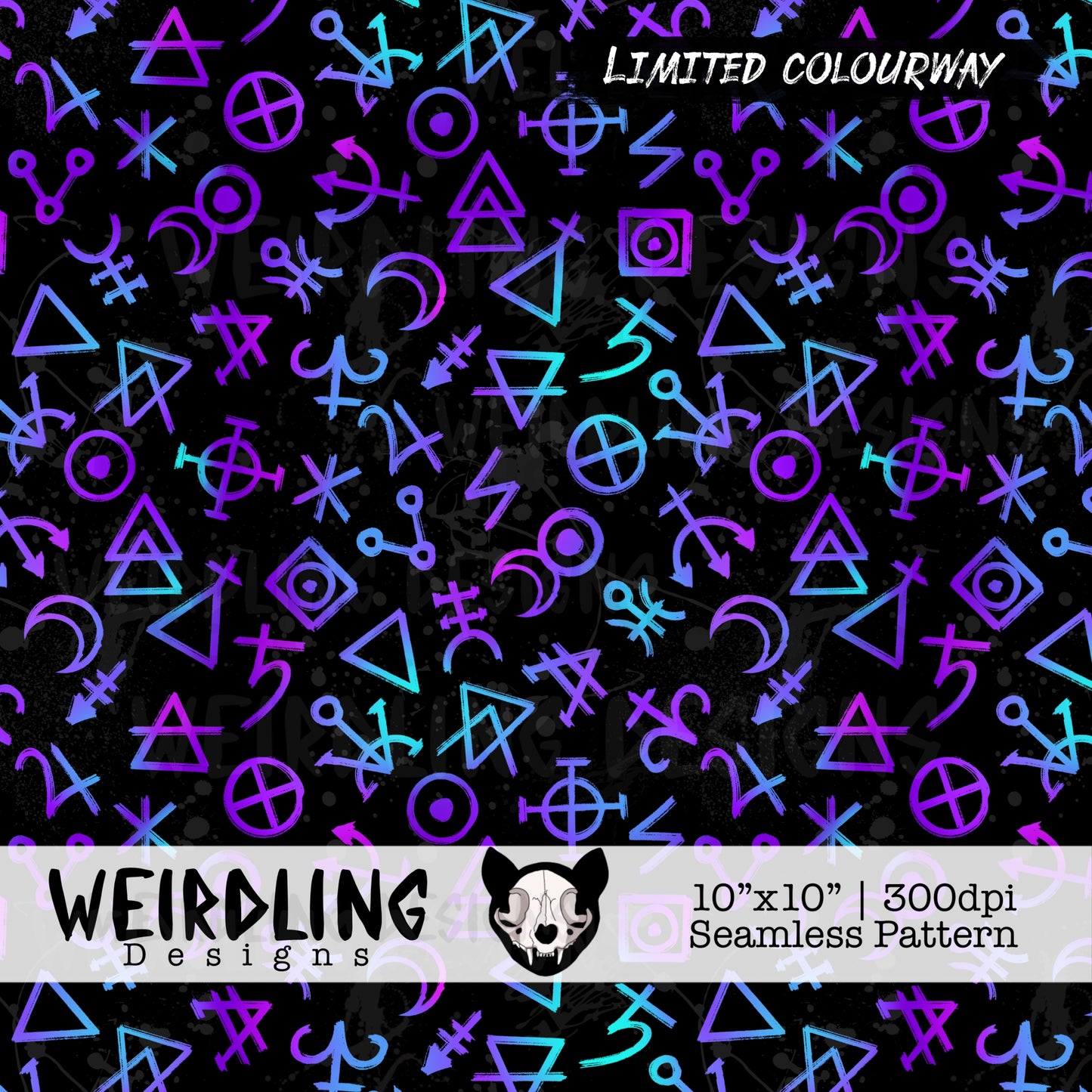 Alchemical - Limited Seamless Design - Multiple Colourways