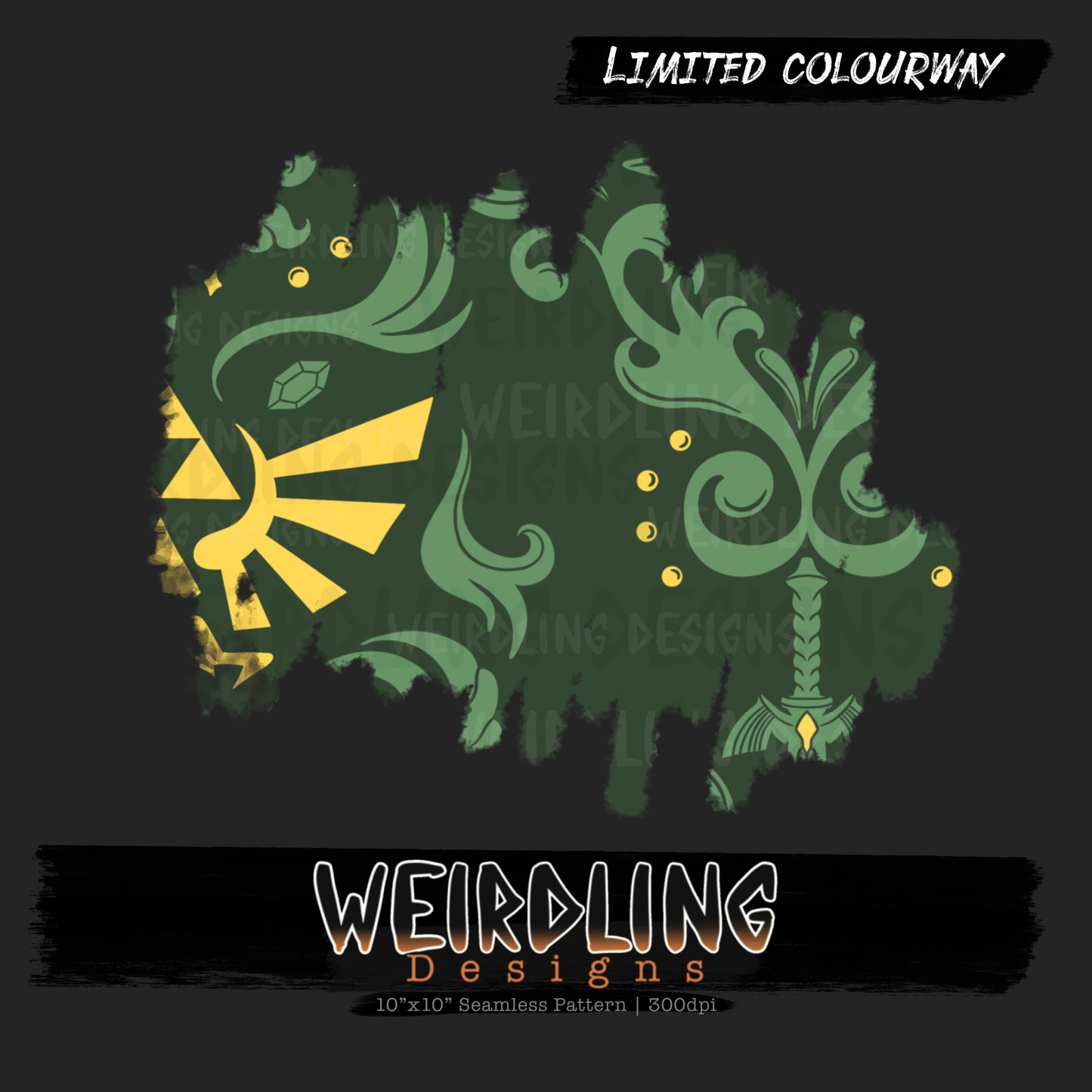 Legend of Damask - Limited Seamless Design - 4 Colourways