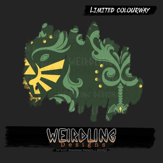 Legend of Damask - Limited Seamless Design - 4 Colourways