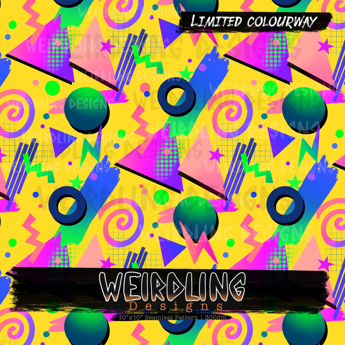 Arcade Floor - Limited Seamless Design - 9 Colourways