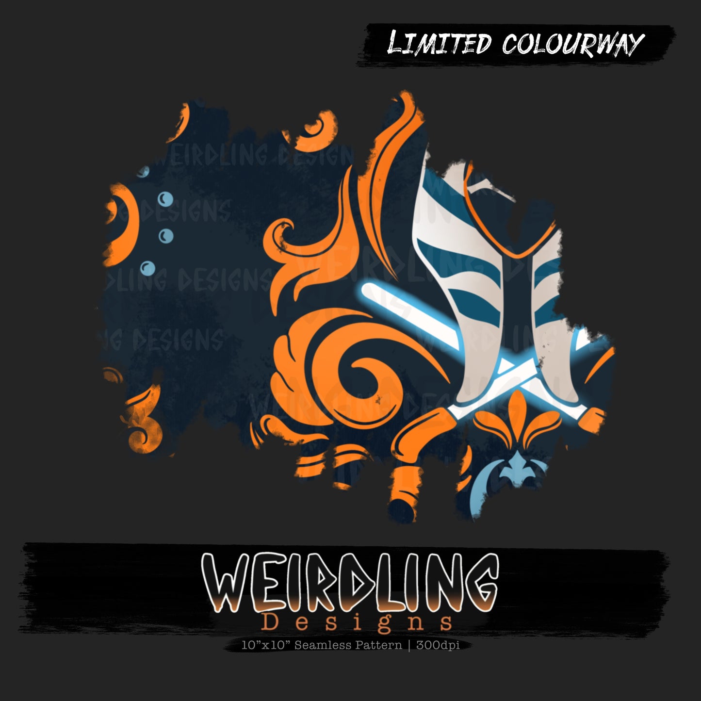 Tano Damask - Limited Seamless Design - 4 Colourways