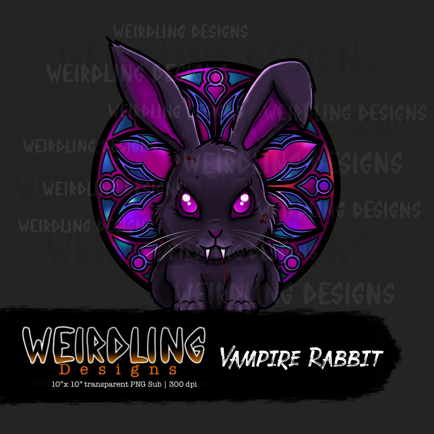 Vampire Rabbit - non-exclusive PNG Subs