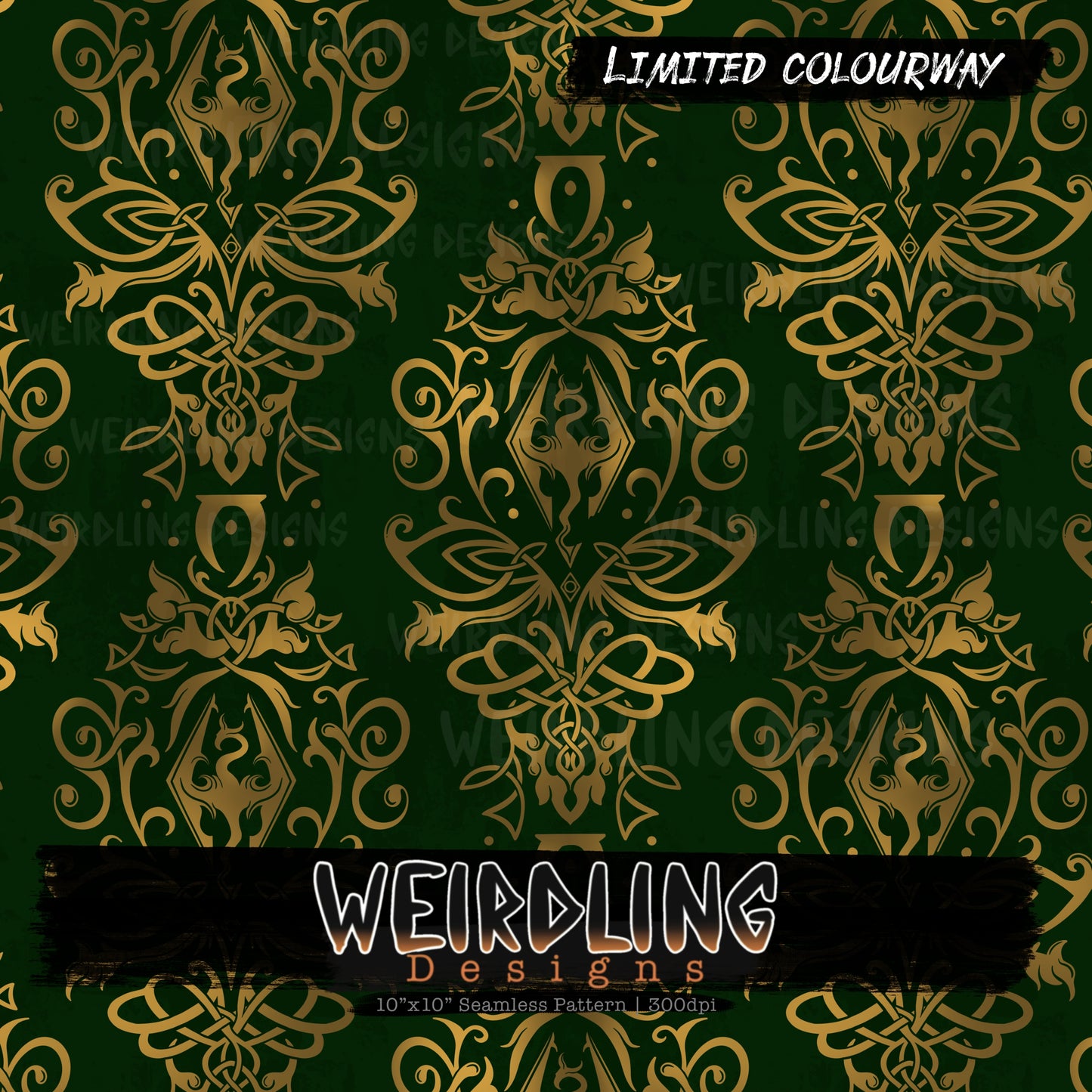 The Elder Damask - Limited Seamless Design - 6 Colourways