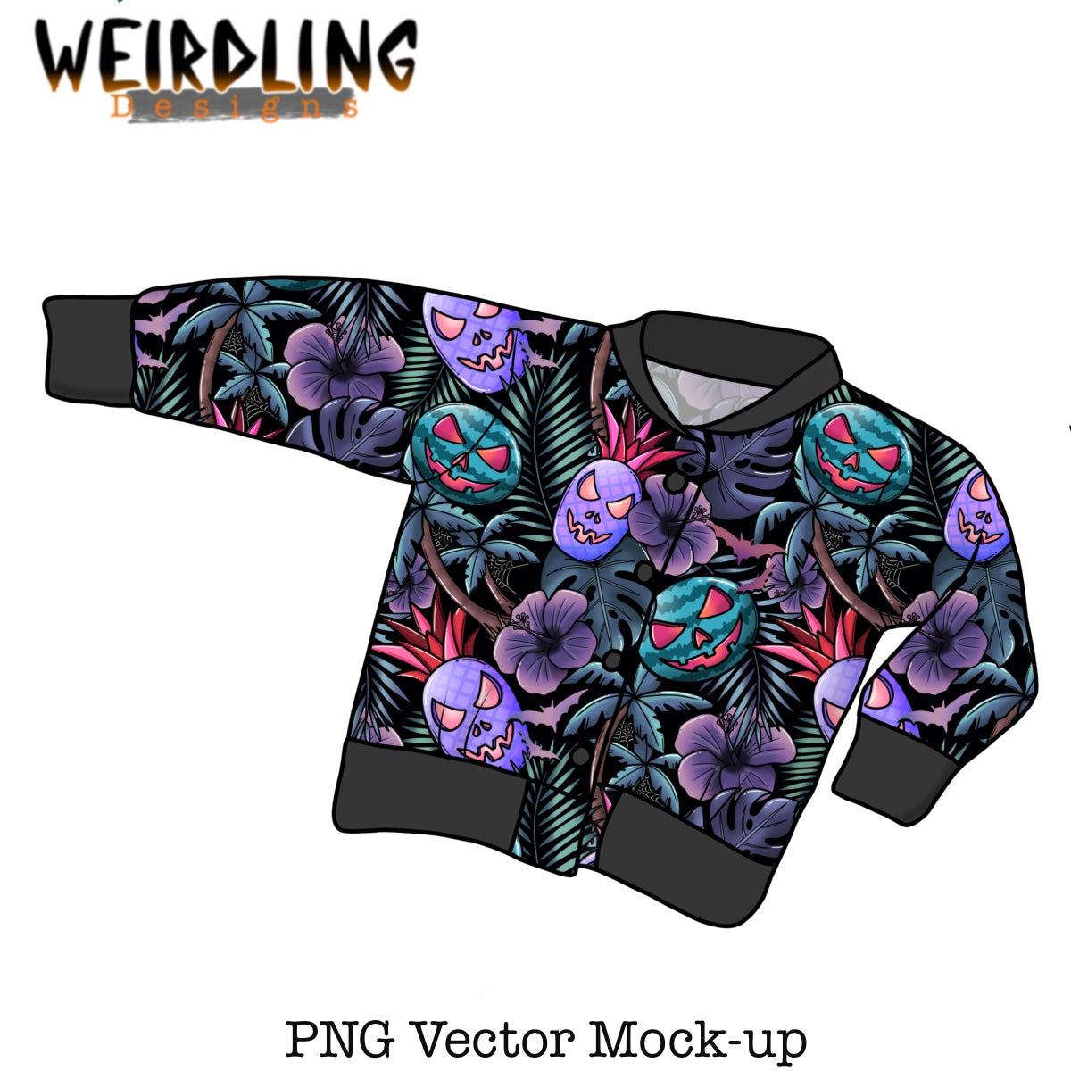 Bomber Jacket - Vector Mockup