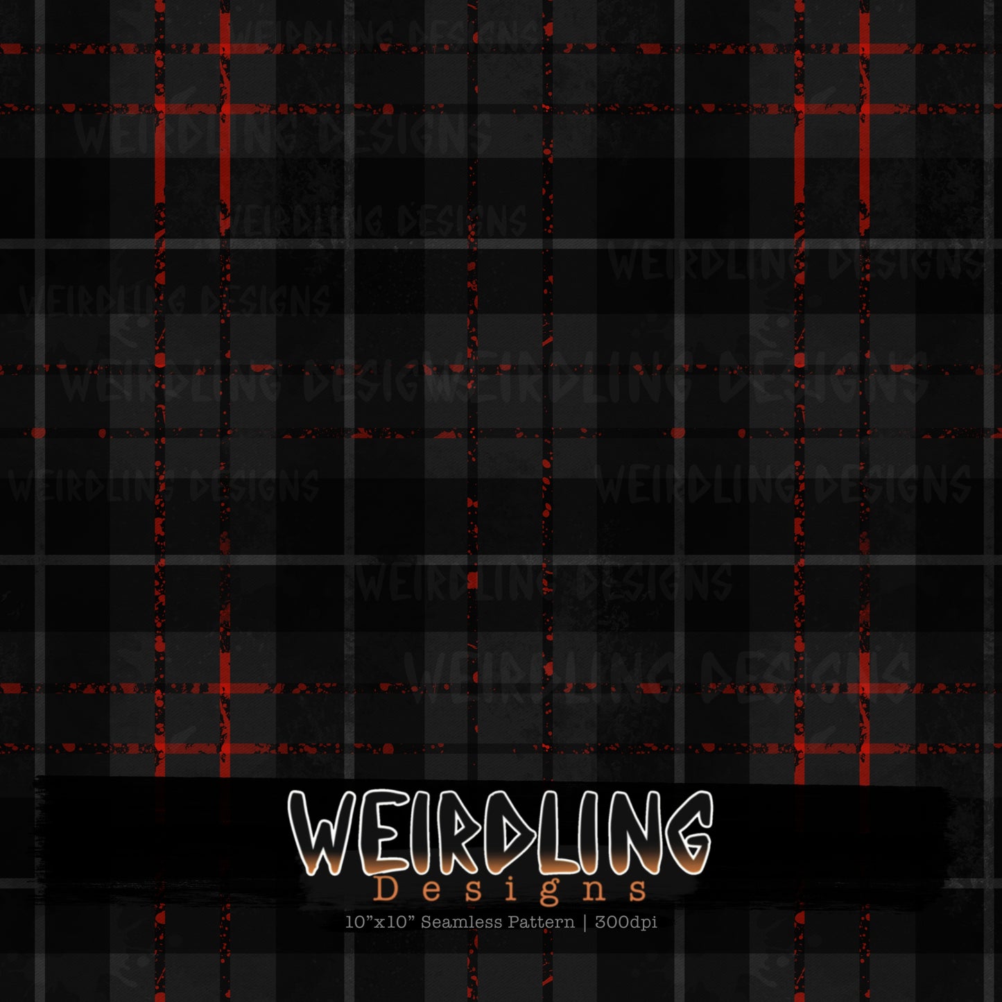 Grunge Tartan - Limited Seamless Design - 8 colourways
