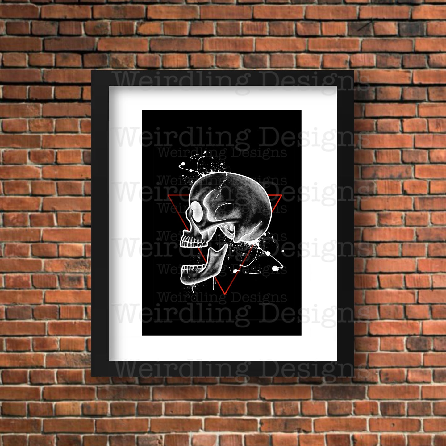 Calvaria - Illustration- Wall Art Print