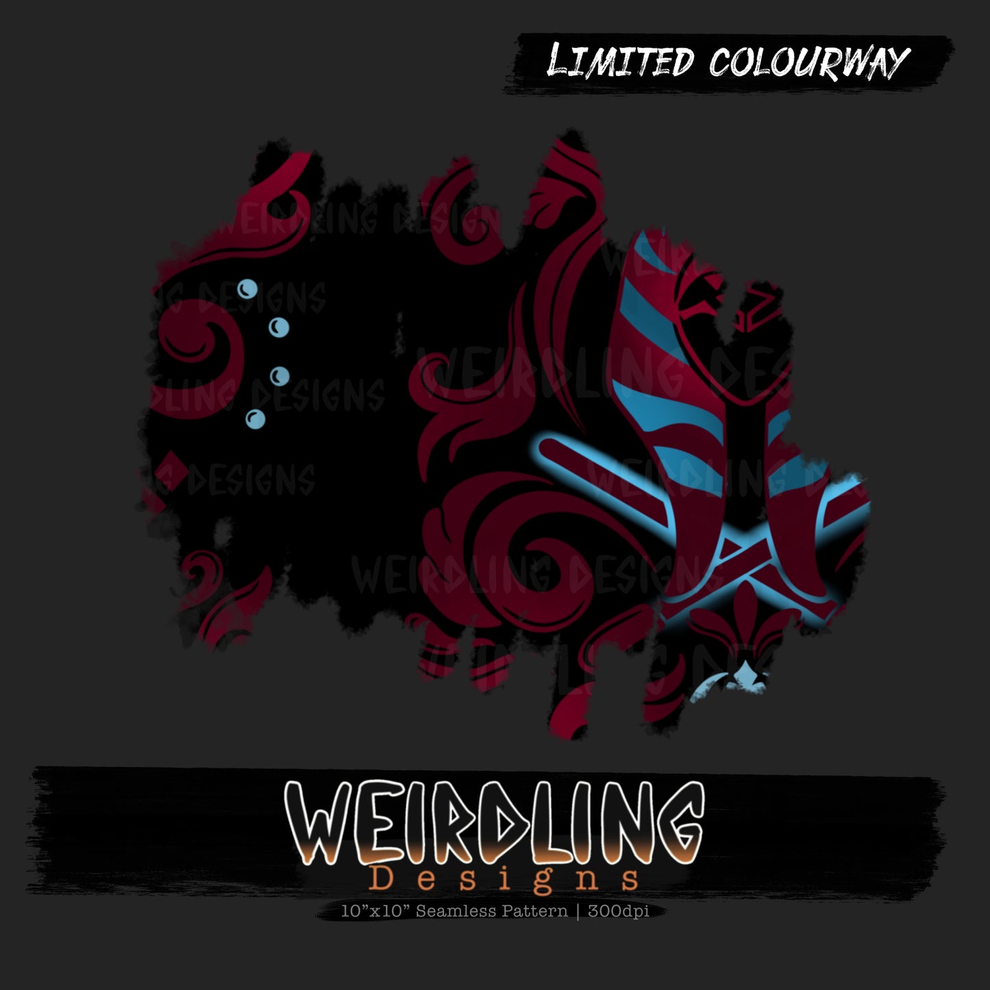 Tano Damask - Limited Seamless Design - 4 Colourways