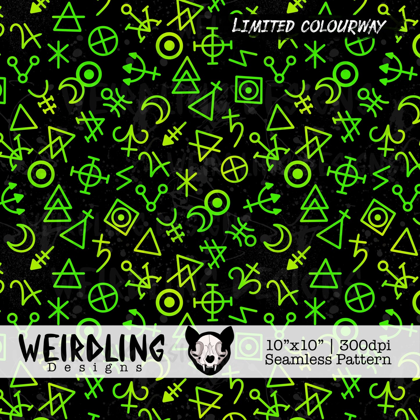 Alchemical - Limited Seamless Design - Multiple Colourways