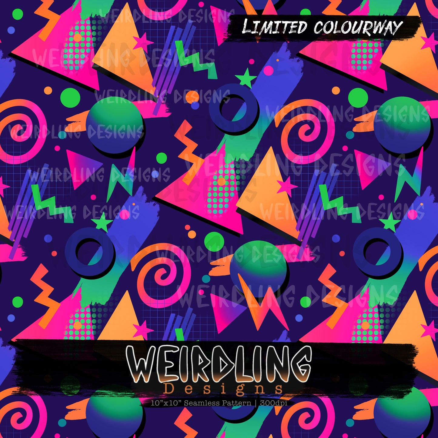 Arcade Floor - Limited Seamless Design - 9 Colourways