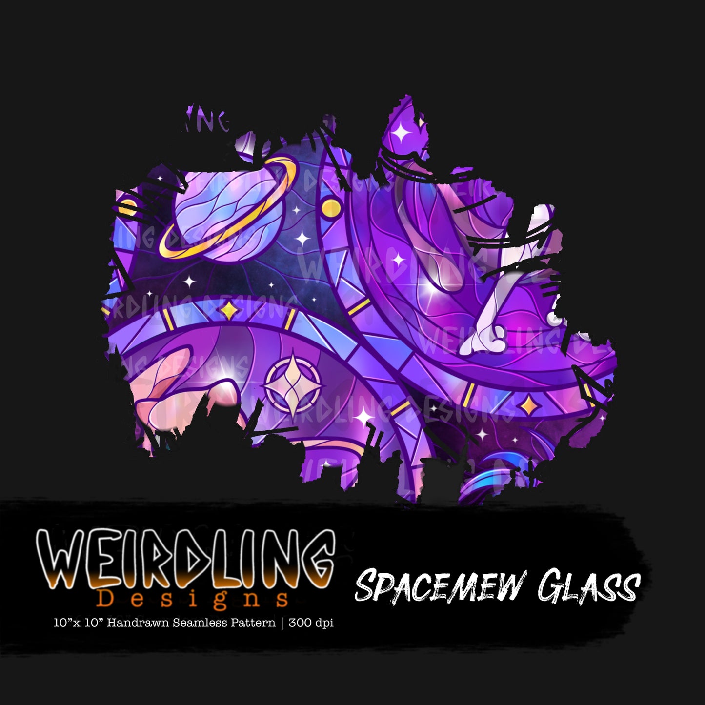 Spacemew Glass - Limited Seamless Design - 4 colourways