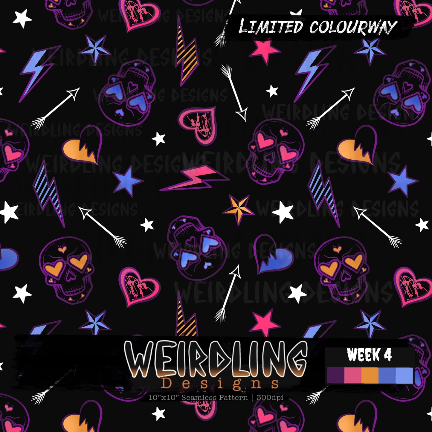 Skulentines - Limited Design - 5 Colourways