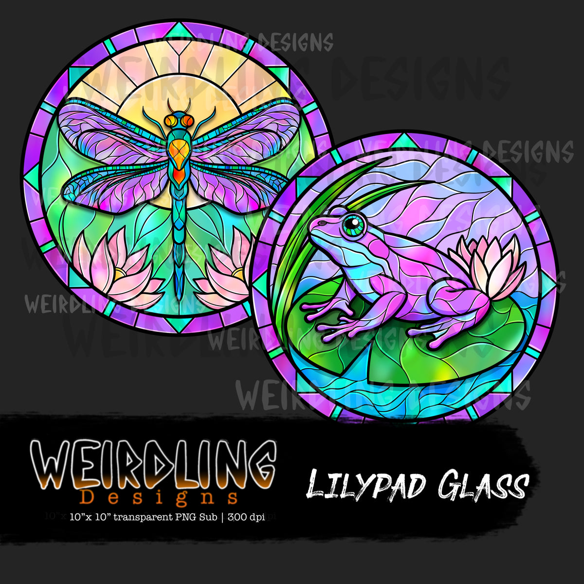 Lilypad Glass - Non-Exclusive PNG Subs