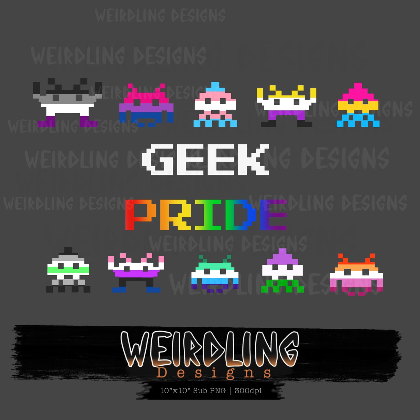 Geek Pride - Non-exclusive PNG Sub