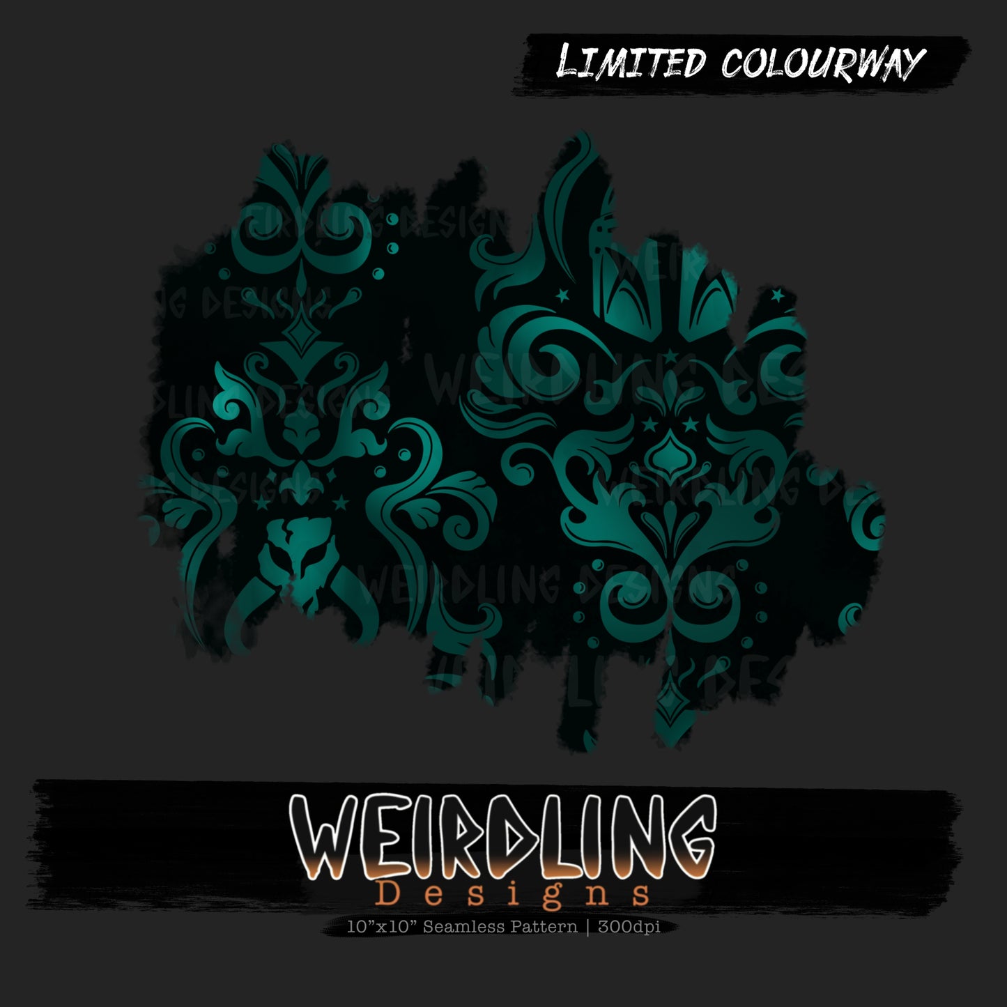 Mando Damask - Limited Seamless Design - 5 Colourways