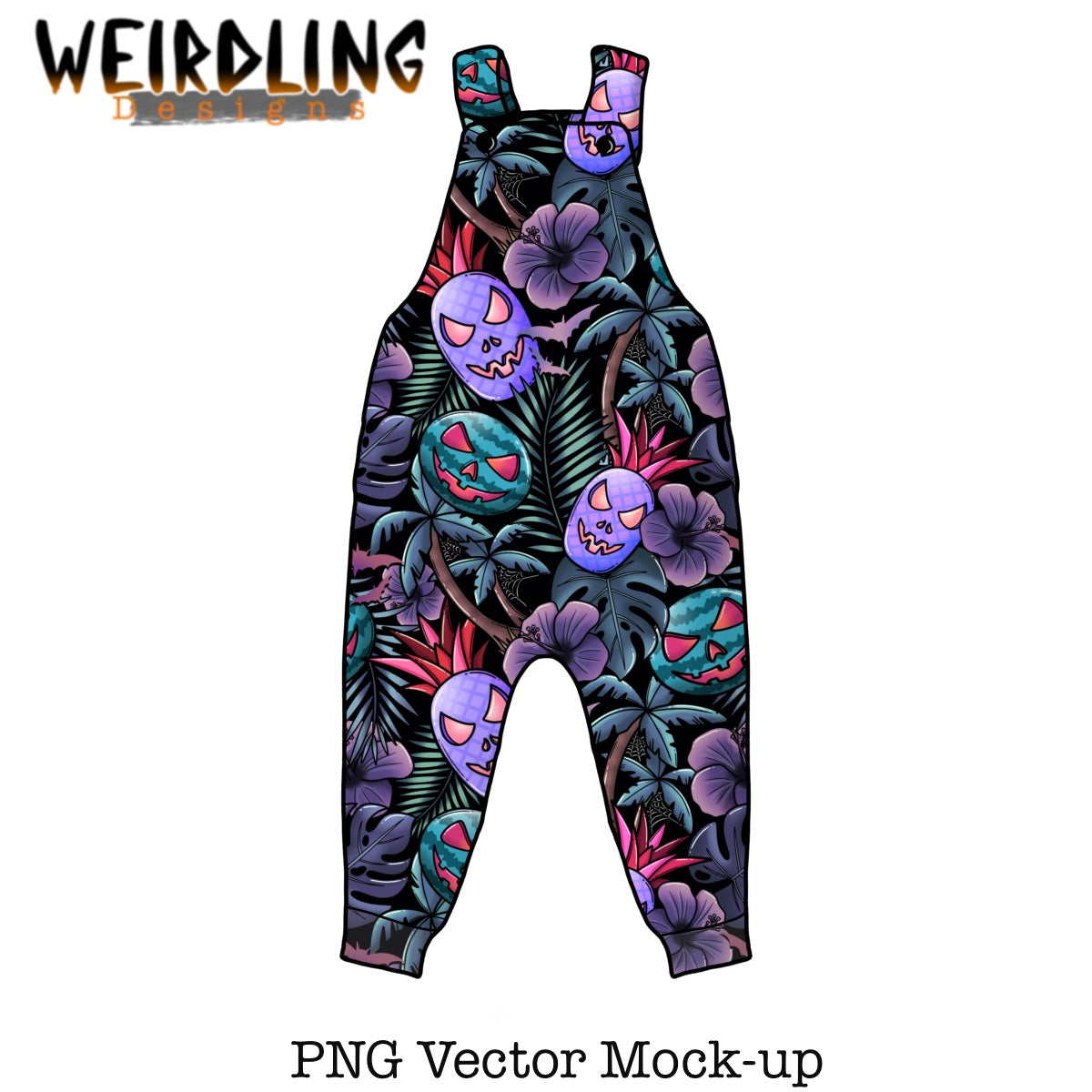 Dungarees - Vector Mockup