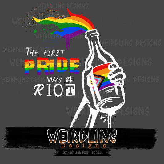 Pride Riot - Non-Exclusive PNG sub