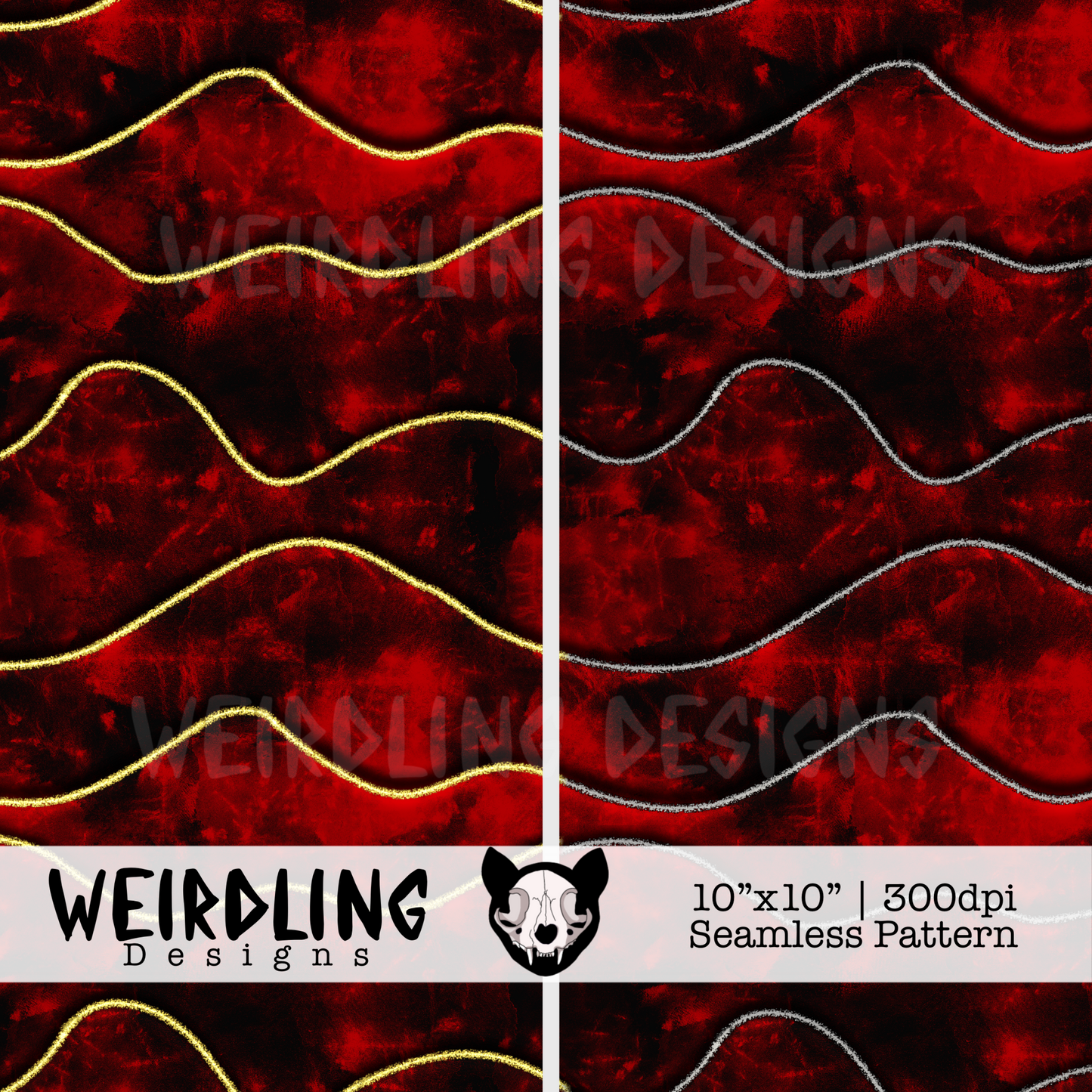 Festive Threads - Non-exclusive Seamless Pattern - Multiple Colourways