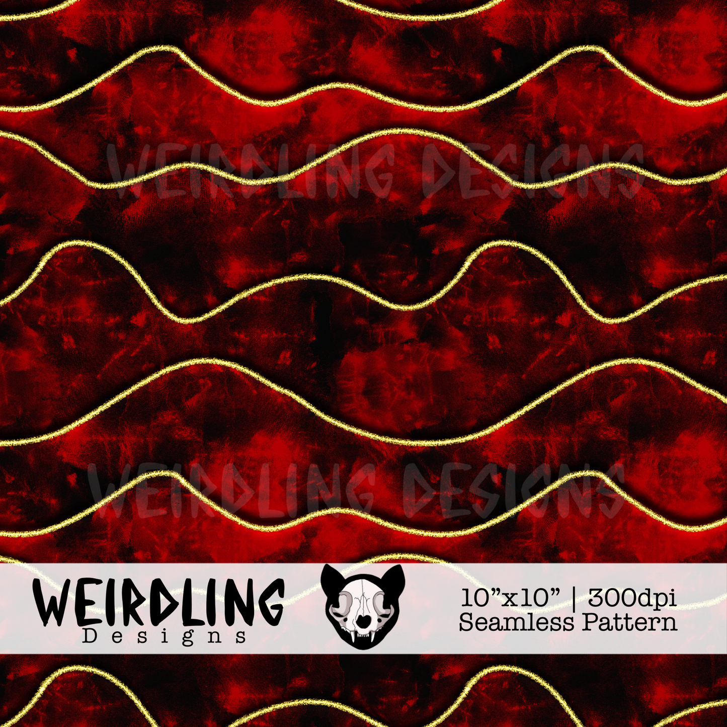 Festive Threads - Non-exclusive Seamless Pattern - Multiple Colourways