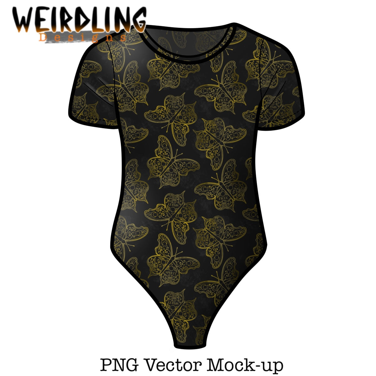 Bodysuit - Vector Mockup