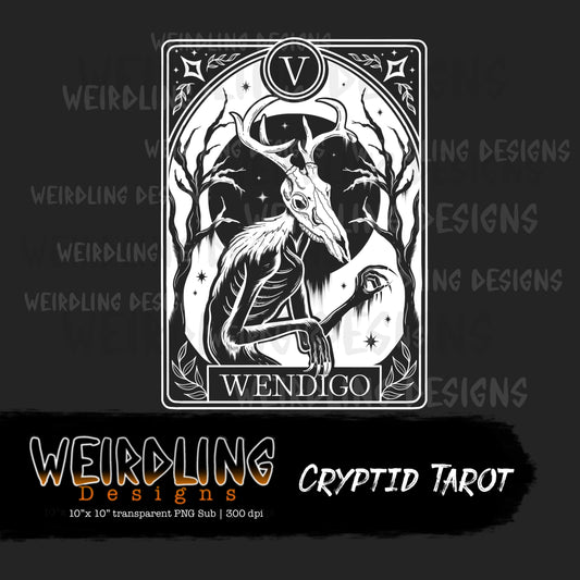 Cryptid Tarot - non-exclusive PNG Subs