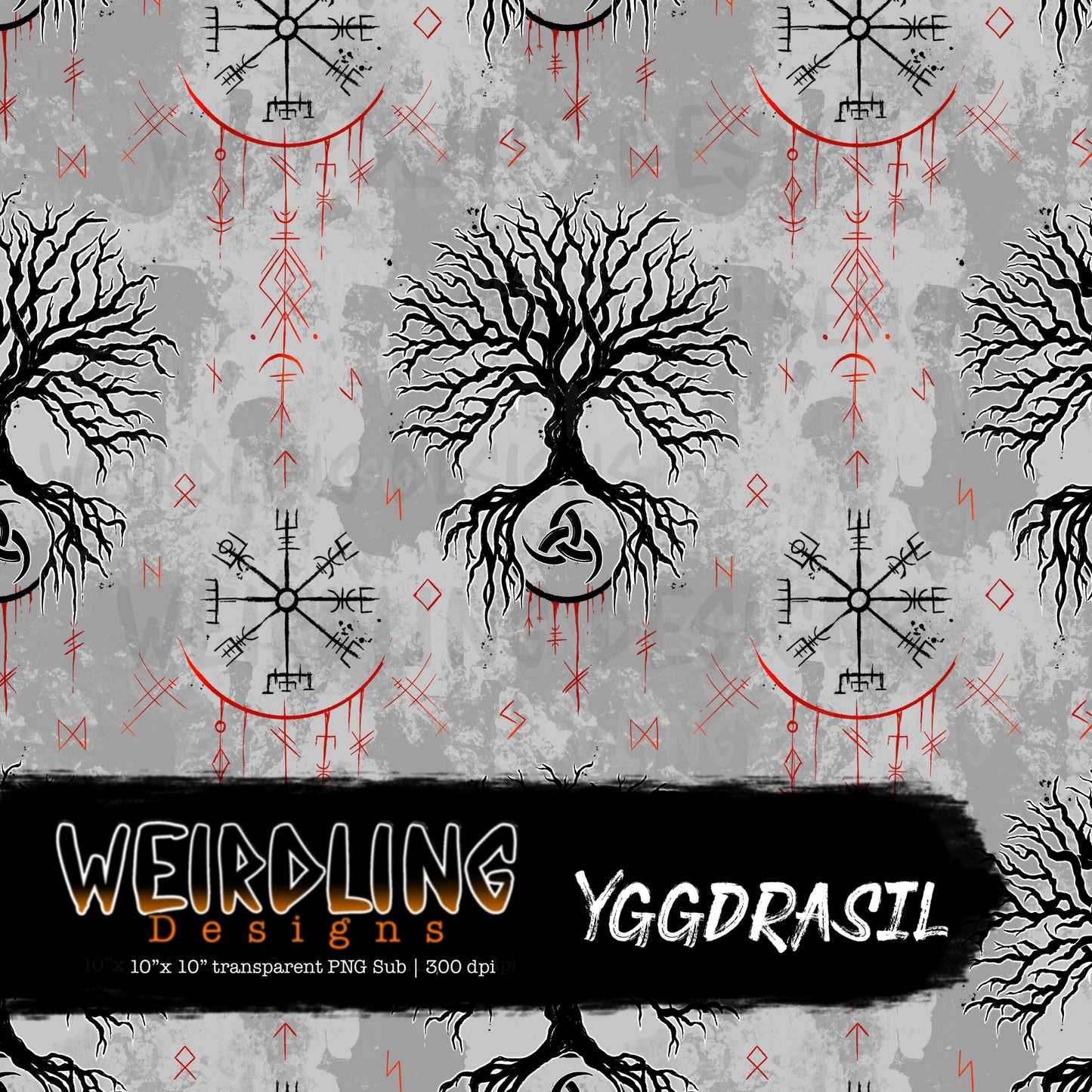 Yggdrasil - Limited Seamless Design - 7 Colourways