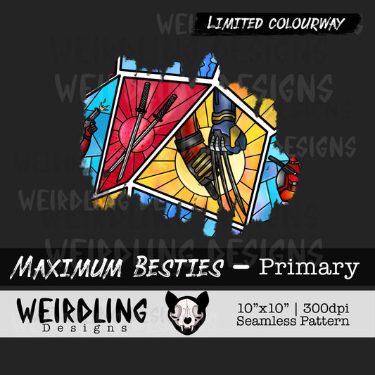 Maximum Besties - Limited Seamless Pattern