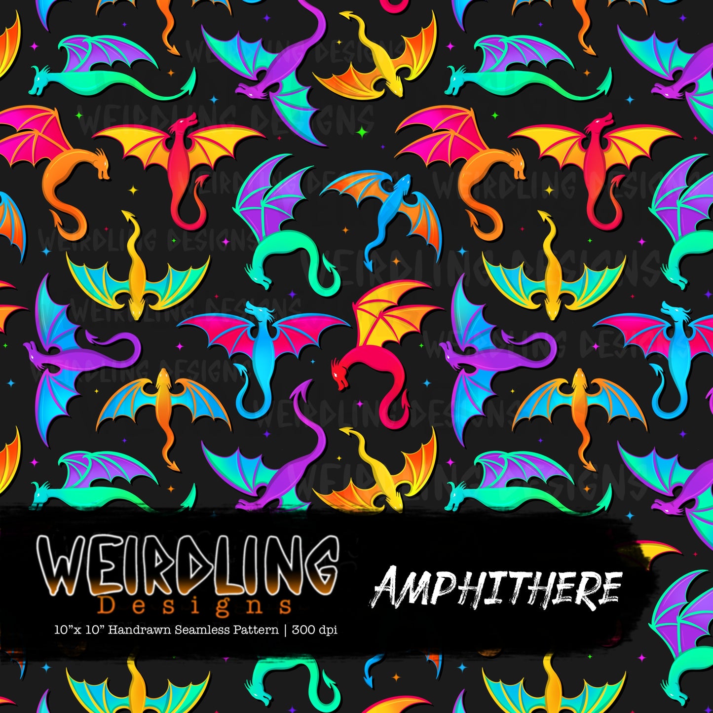 Amphithere - Limited Seamless Design - 2 Colourways