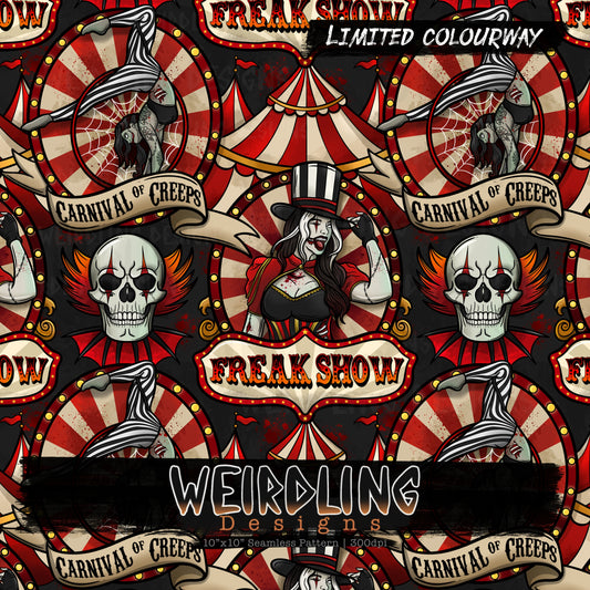 Freak Show - Limited Seamless Design - 6 Colourways