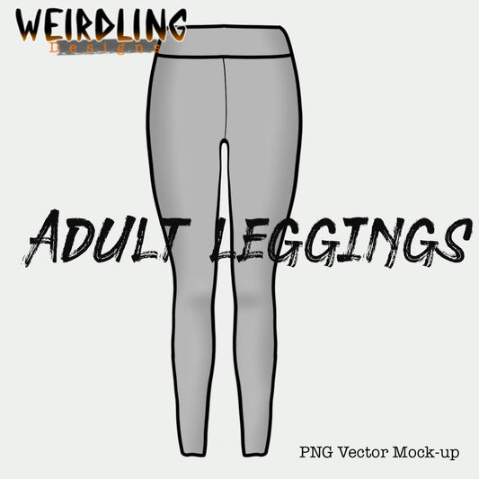 Adult Leggings - Vector Mockup