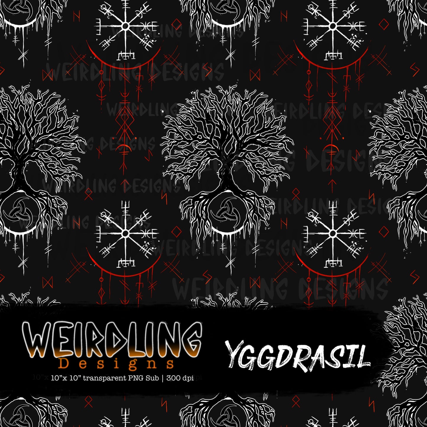 Yggdrasil - Limited Seamless Design - 7 Colourways